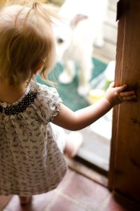Girl in the Doorway, Image by Brad Mignault